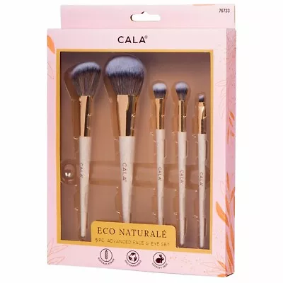 Cala Eco Naturale Face & Eye Makeup Brush Set- 5pc • $14.81