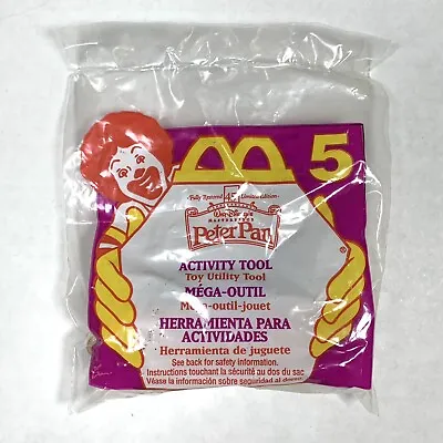 NEW 1997 McDonald’s Disney Peter Pan ACTIVITY TOOL Happy Meal Toy • $8.99