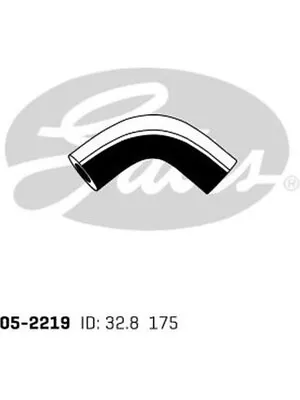 Gates Radiator Hose (05-2219) • $23.70