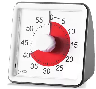 60 Minute Visual Timer - Class Or Meeting Countdown For Kids And Adults • $12.89