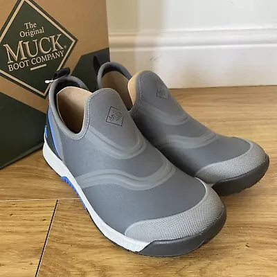 £29.99 • Buy Muck Boot Outscape Slip On Wellington Shoes Grey UK8