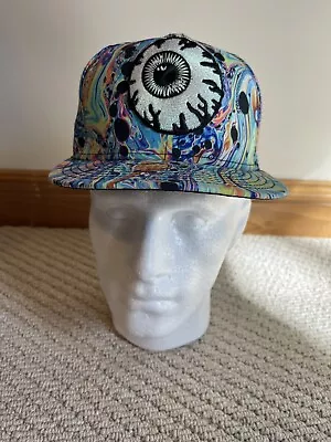 MISHKA Keep Watch All Over Space Tie Dye New Era Fitted Hat Cap 7 1/2 MINT Rare • $85.50