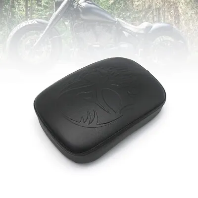 Motorcycle Rear Pillion Passenger Pad Seat 8 Suction Cup For Harley Night Train • $21.45