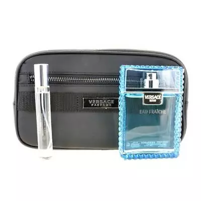 VERSACE EAU FRAICHE By Versace 3 PIECE GIFT SET - 3.4 OZ EAU DE TOILETTE SPRAY • $66.59