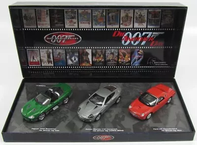 1/43 Minichamps 007 James Bond Die Another Day 3x Set Jaguar Aston Martin Ford • $399