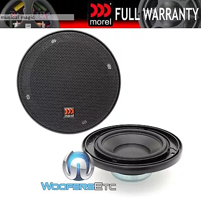 Morel Hybrid Mw4 4  Car Audio 4 Ohm 100w Rms Mid Woofers Speakers Pair New • $369.99