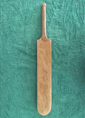 Vintage Childs Maple 1 Piece Cricket Bat C1920 • $69