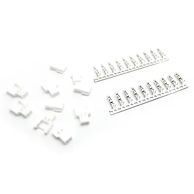 Mini Losi JST Molex 2.0 2-Pin Connector Male And Female Plugs With Pins (5 Pairs • $4.99