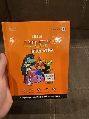 BBC Muzzy Level 1 Part 4 CD ROM-Book Interactive Games And Exercises • $20