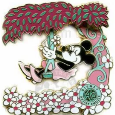 Disney Pin 54770 WDW Artist Choice Minnie Mouse Springtime Swing LE 1500 • $39.99