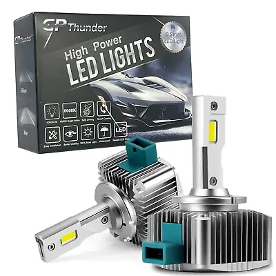 D3S D3R LED Headlight Bulbs Kit 180W 6000K White HID Conversion Lamp Pair • $53.99