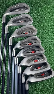 Callaway Big Bertha Iron Set 3-5 7-9 Sw LW Graphite RCH 90 & 96 Regular Flex • $128.23