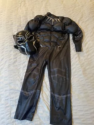 Black Panther Costume Kids 4-5 • £3.50