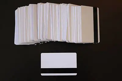 Mag Strip Stripe Inkjet PVC Blank ID Cards Gloss Epson Canon Magnetic -Lot Of 10 • $10.39
