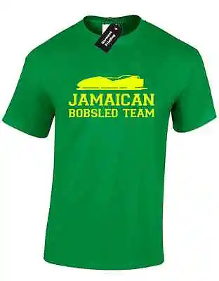 Jamaican Bobsled Team Mens T Shirt Tee Funny Design New Quality • £8.99