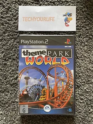 Brand New Factory Sealed Theme Park World - PS2 - Sony PlayStation 2 • $199.99