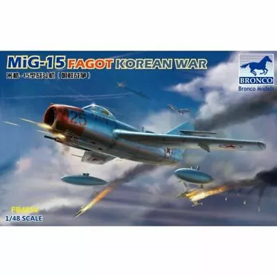 BRONCO FB4014 1/48 MIG-15 Fagot (Korean War) • $32.05