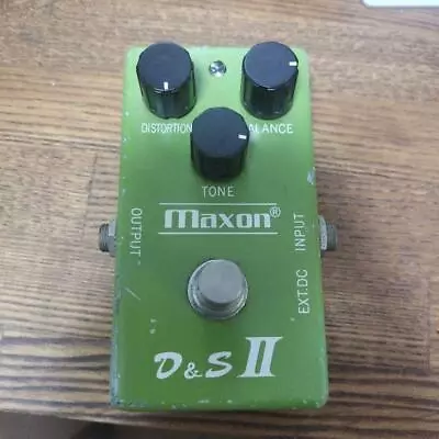 MAXON D&S II Distortion Sustainer Bass Guitar Vintage Effect Pedal Overdrive • $323.99