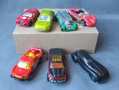 VTG Modern Hot Wheels DieCast Race Cars 1:64 Lucky 7 Lot Of 7 • $9.88