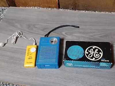 Vintage Portable Radio Lot - GE All Transistor / Kmart Solid State / Micro Hi-Fi • $14.95