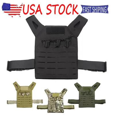 Kid Hunting Vest Tactical Molle Children CS Camo Vest Outdoor Military Equipment • $17.99