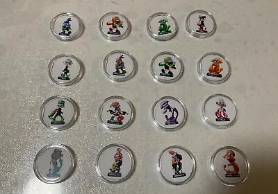 $5 • Buy Amiibo 25mm Coin - Splatoon 2 3 Nintendo Switch Octoling Inkling Pearl Yellow