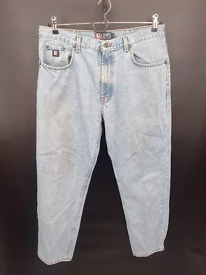 VTG Ralph Lauren Jeans 36x30 Straight Leg Stone Light Wash 2000s 90s Chaps Denim • $19.99