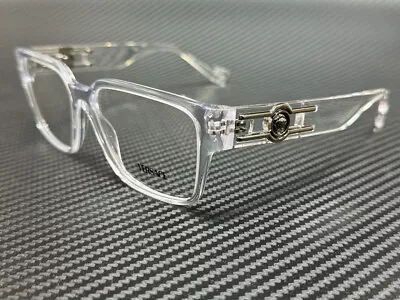 VERSACE VE3346F 148 Crystal Men's 55 Mm Eyeglasses • $283.89