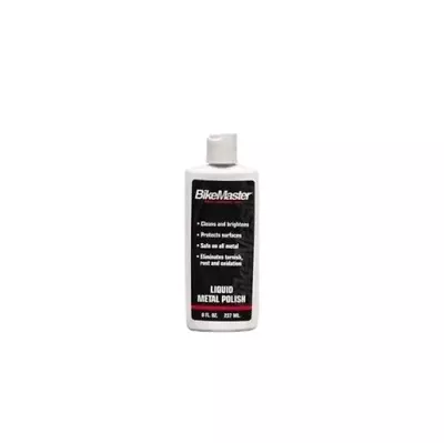 Bikemaster Liquid Metal Polish Polishing Compound - 531904 - Aluminum Brass Etc • $13.99