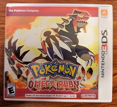 $20 • Buy Pokémon Omega Ruby (3DS, 2014) With Original Case