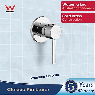 Bathroom Flick Shower Mixer Tap Single Lever Brass 35mm Valve Chrome Vanity Bath • $49.99