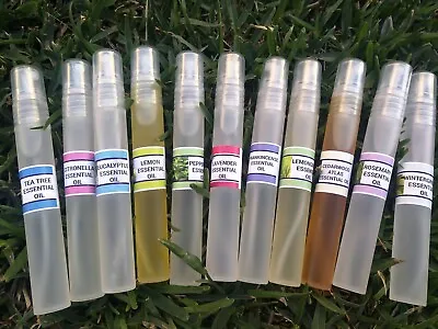 $7.50 • Buy Buy 10 Pay For 4 - 10ml Lavender, Citronella, Clove Bud, Other Essential Oils