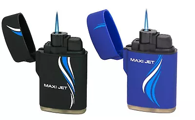 £4.48 • Buy Zengaz Lighter Maxi Jet Flame Powerful Gas Refillable Windproof Zenga Lighters