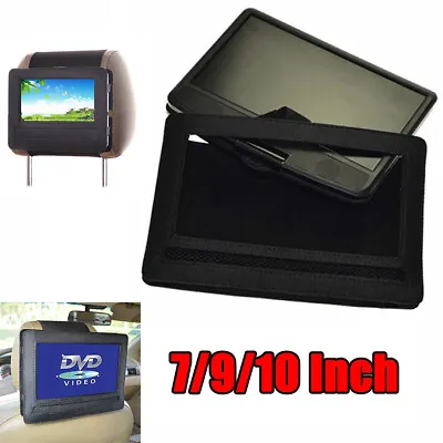 Car Headrest Mount For 7/9/10 Inch Flip Portable DVD Player Holder Easy Install • £7.74
