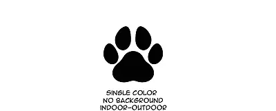 Paw Sticker Vinyl Decal - Dog Cat Pet Puppy Love Wall Decor Car Window • £2.37