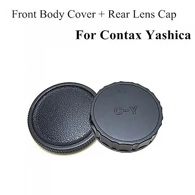 Body And Rear Lens Caps For Contax/Yashica C/Y Mount UK Seller • £3.99