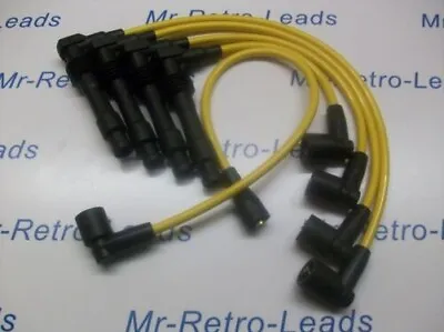 Yellow 8mm Performance Ignition Leads C20let C20xe Cavalier Calibra Quality Ht • $75.65