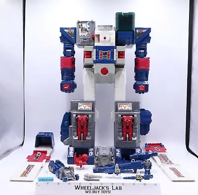 Fortress Maximus Headmaster 100% Complete 1987 Vintage G1 Transformers Figure • $1882.38