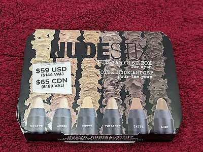 NUDESTIX (ART)IST KIT FOR EYES NIB 6 Neutral Magnetic Eye Color Artist Makeup • $142.50