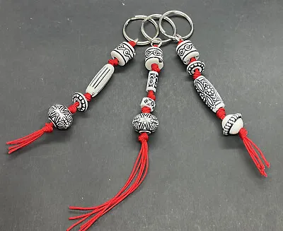 £3.99 • Buy Make Your Own Keyring / Keychain : Chinese Knotting Cord Worry Beads FK151