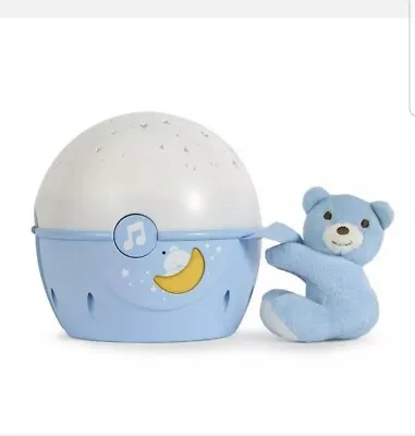 Chicco Next2Stars Cot Projector Baby Nightlight With Music (Blue) • £24.98