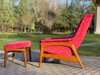 Mid Century Swedish 'Profil' Lounge Chair By Folke Ohlsson For Dux • $1500