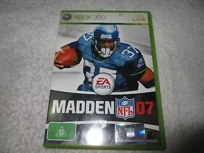 Xbox 360 Game Madden NFL 07 C17 • $6.40