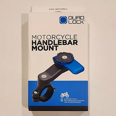 QUAD LOCK Motorcycle/Moto Handlebar Mount - NEW IN BOX (FREE SHIPPING!)  • $41