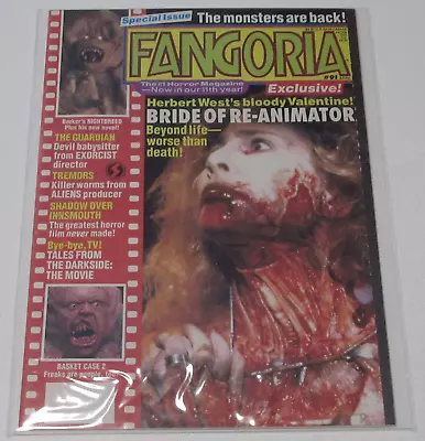 Fangoria Horror Magazine #91 1990 Bride Of Re-Animator Nightbreed Basket Case 2 • $15