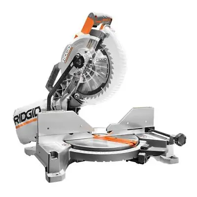 $249.61 • Buy 15 Amp 10 In. Dual Bevel Miter Saw With LED Cut Line Indicator