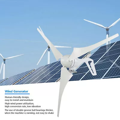 S3-300W Wind Turbine Generator 300W 3PCS 630mm Wind Blades Power Windmill • $292.14