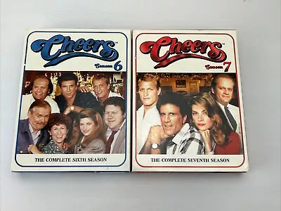 Cheers The Complete Seasons 6 & 7 DVD 8 Disc Set • $30