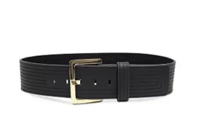 NEW W TAGS B-low The Belt Women Helena Wide Leather Belt Black Size S • $85