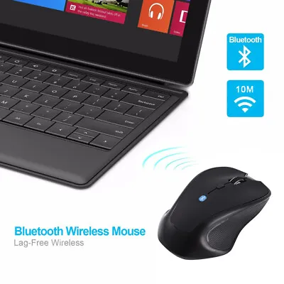 Bluetooth 3.0 Wireless Mouse For Laptop PC Mac Android IOS Laptop Tablet MacBook • $11.18